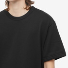 FrizmWORKS Men's Weave Round Half T-Shirt in Black