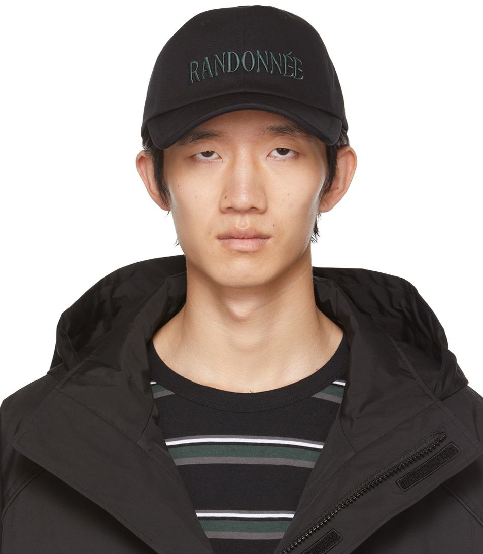 Juun.J Black 'Randonnée' Cap
