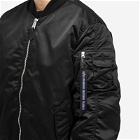 Alpha Industries Men's UV MA-1 Jacket in Black