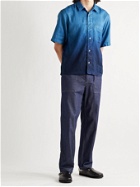 BLUE BLUE JAPAN - Dégradé Linen Shirt - Blue