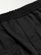 The Row - Wide-Leg Gerhardt Shell Shorts - Black