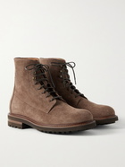 BRUNELLO CUCINELLI - Suede Boots - Brown