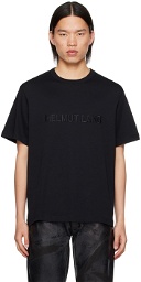Helmut Lang Black Embroidered T-Shirt