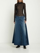 Y/PROJECT Denim Pant Maxi Skirt