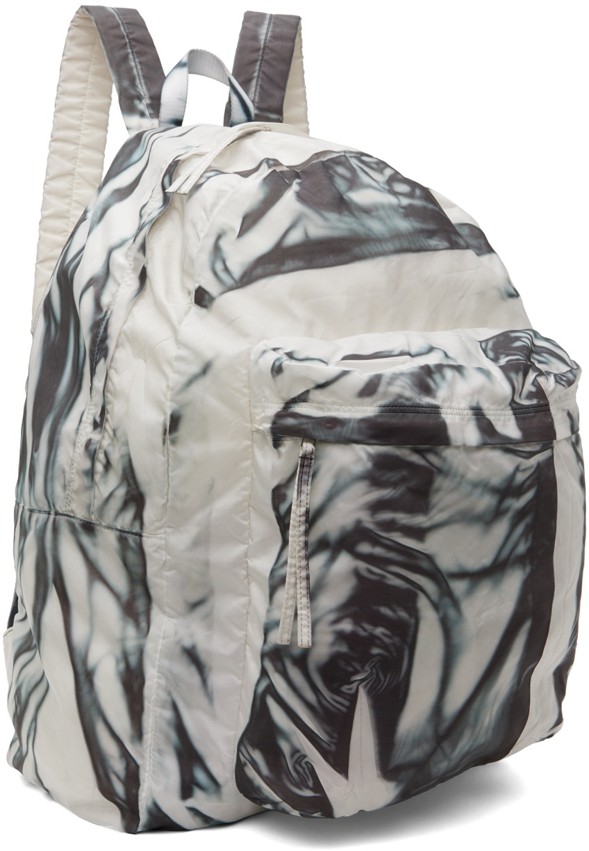 KANGHYUK Off-White & Black Airbag Backpack