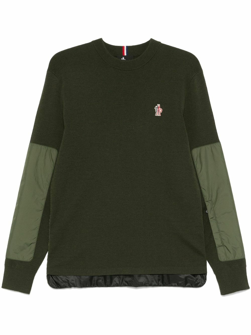 Moncler Grenoble Crew-Neck Wool Sweater Moncler Grenoble