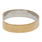 Maison Margiela Gold Bangle Bracelet