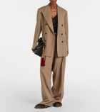Dolce&Gabbana Pleated belted wide-leg pants