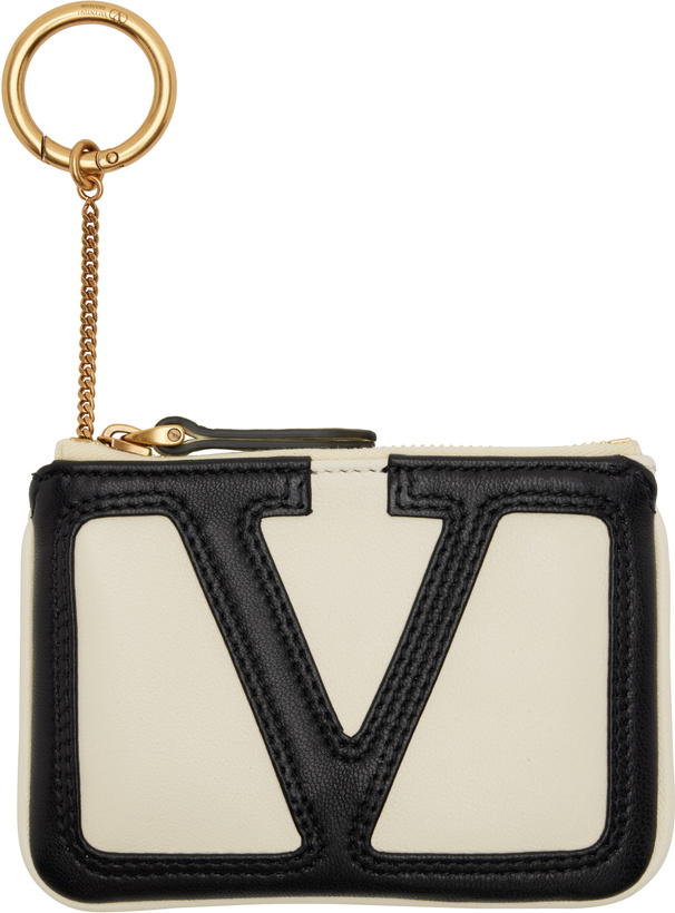 Photo: Valentino Garavani Off-White Viva Superstar Coin Pouch
