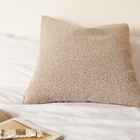 HOMMEY Big Boucle Cushion in Stone