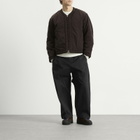 Ranra Men's Ascender Canvas Nylon Jacket And Fleece Lining in Black Coffee