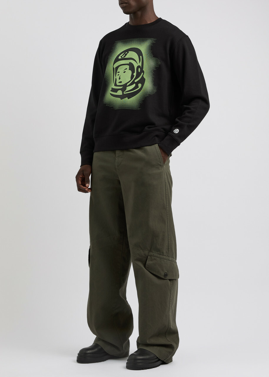 Billionaire Boys Club Glow Astro Printed Cotton Sweatshirt