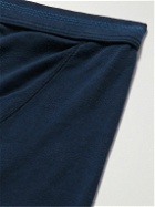 Schiesser - Karl Heinz Organic Cotton-Jersey Boxer Briefs - Blue