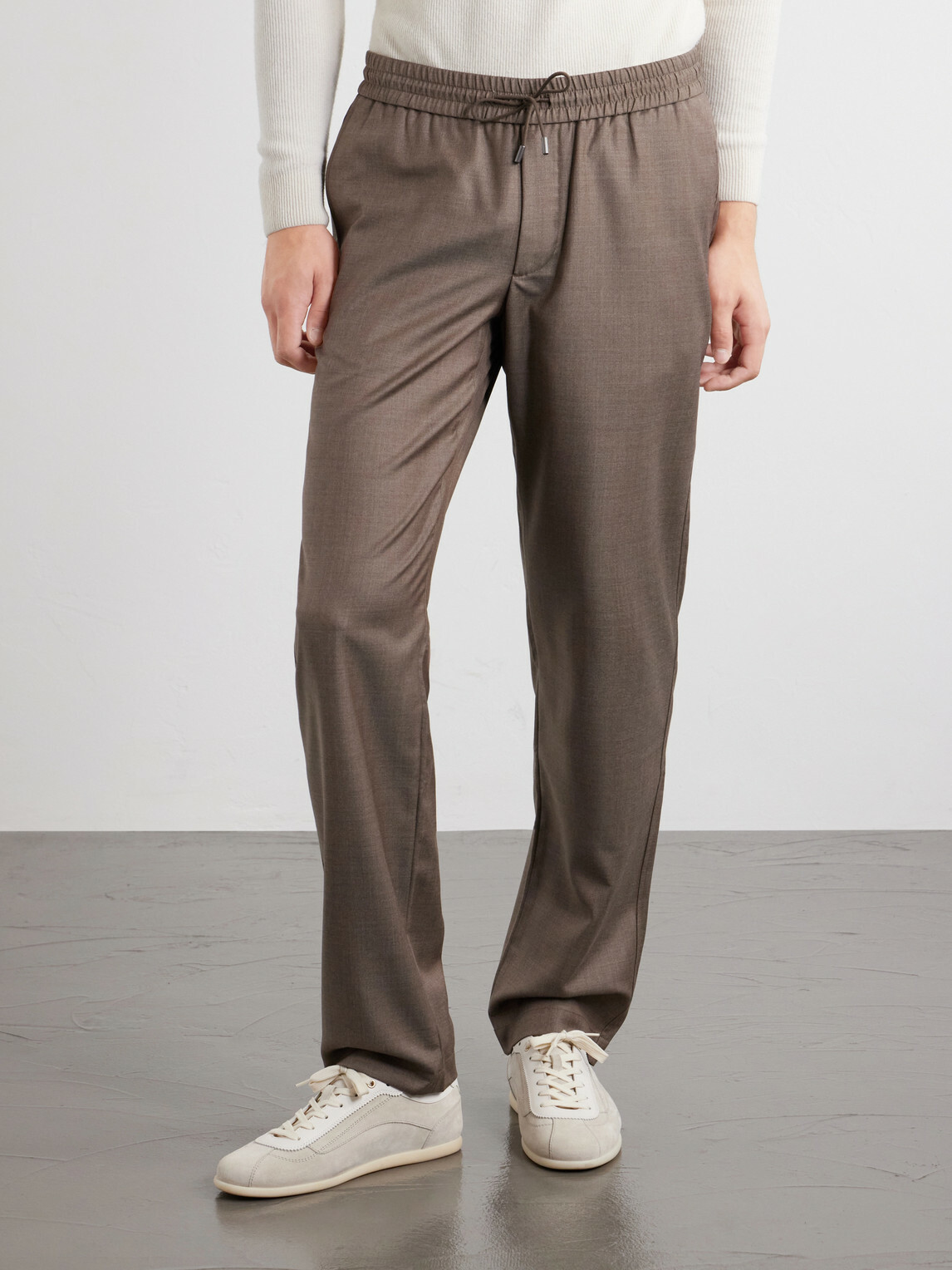 SEASE - Mindset Straight-Leg Cotton-Blend Corduroy Trousers - Brown