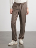 SEASE - Mindset Straight-Leg Cotton-Blend Corduroy Trousers - Brown