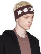 Rick Owens DRKSHDW Purple 'HRDR' Headband