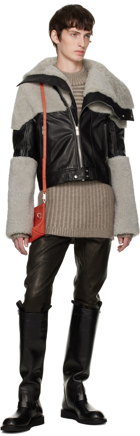 Rick Owens Black Anthem Jack Boots
