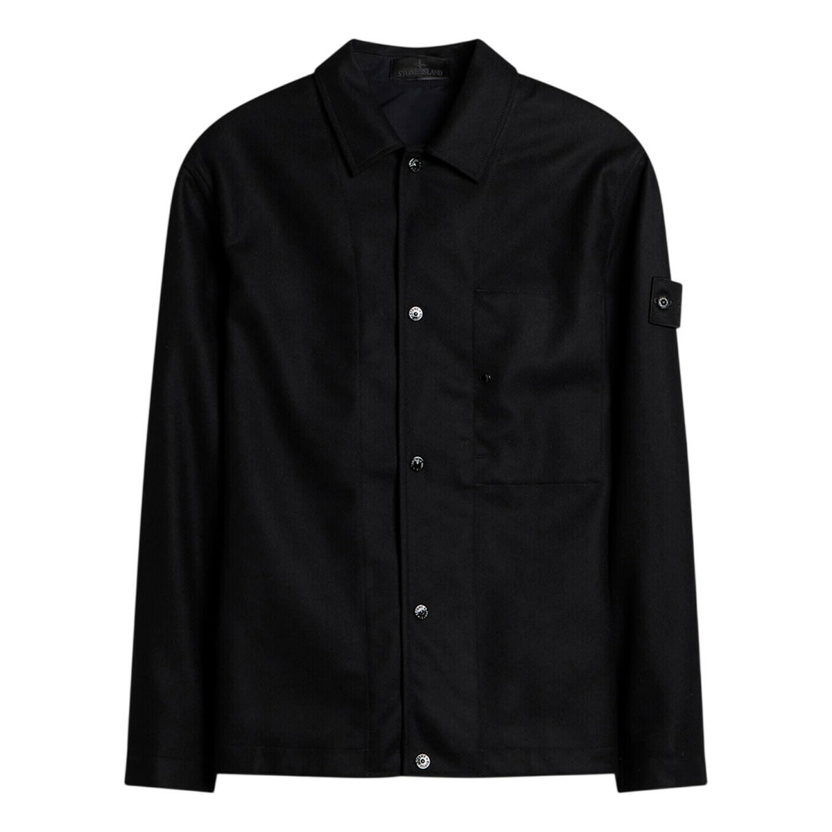Stone Island Men's Nylon Metal Shirt Jacket in Light Green Stone