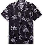 Onia - Vacation Camp-Collar Printed Cotton and Modal-Blend Shirt - Black