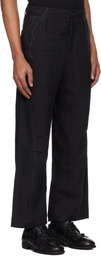 Professor.E Black Sheer PT Trousers