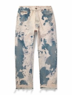 CELINE - Wesley Straight-Leg Bleached Jeans - Blue