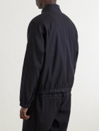 James Perse - Linen-Blend Blouson Jacket - Black