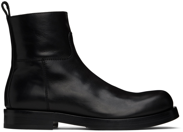 Photo: Officine Creative Black Bulla 003 Boots