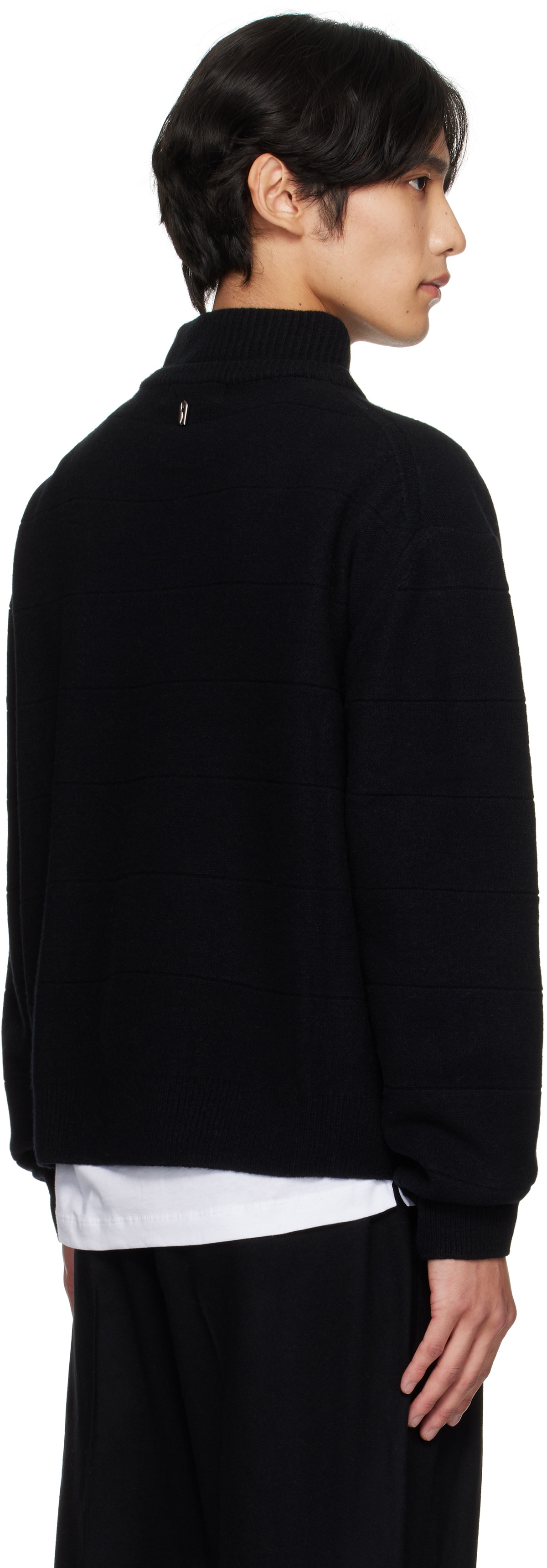 LE17SEPTEMBRE Black Crewneck Sweater