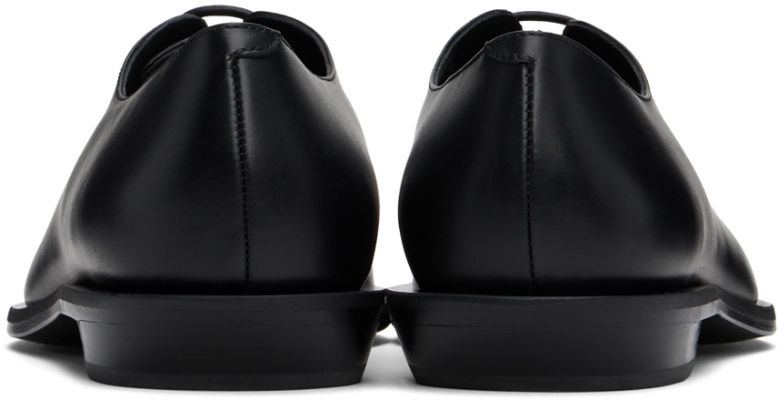 Ann Demeulemeester Black Mika Pointy Micro Heel Oxfords
