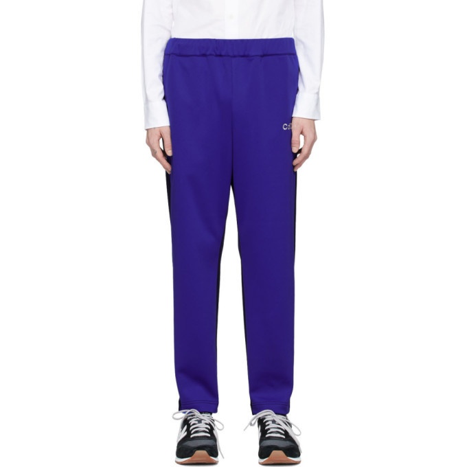 Photo: Comme des Garcons Homme Blue and Navy Jersey Lounge Pants
