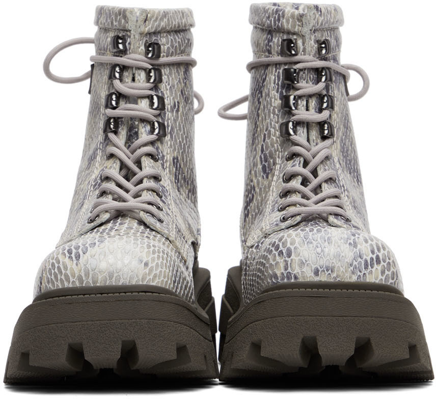 Eytys Grey Snake Michigan Boots Eytys Eytys Grey Snake Michigan Boots Eytys