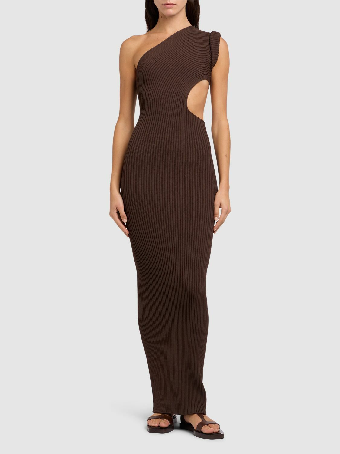 A.E.マルティ☆ファッションプレートーUN PEU D'OMBRE ENFIN MAX MARA Arda Stretch Crepe Cut Out Dress Max Mara