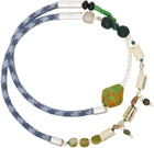 Wales Bonner SSENSE XX Gemstone & Charms Necklace Set