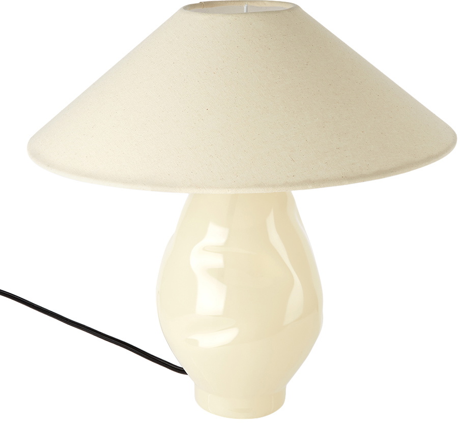 Los Objetos Decorativos Beige Conical Lamp