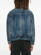 Junya Watanabe MAN Blue Distressed Denim Jacket