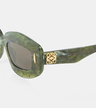 Loewe Screen Anagram rectangular sunglasses