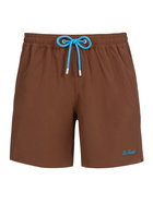MC2 Saint Barth Brown Classic Stretch Comfort Swim Shorts