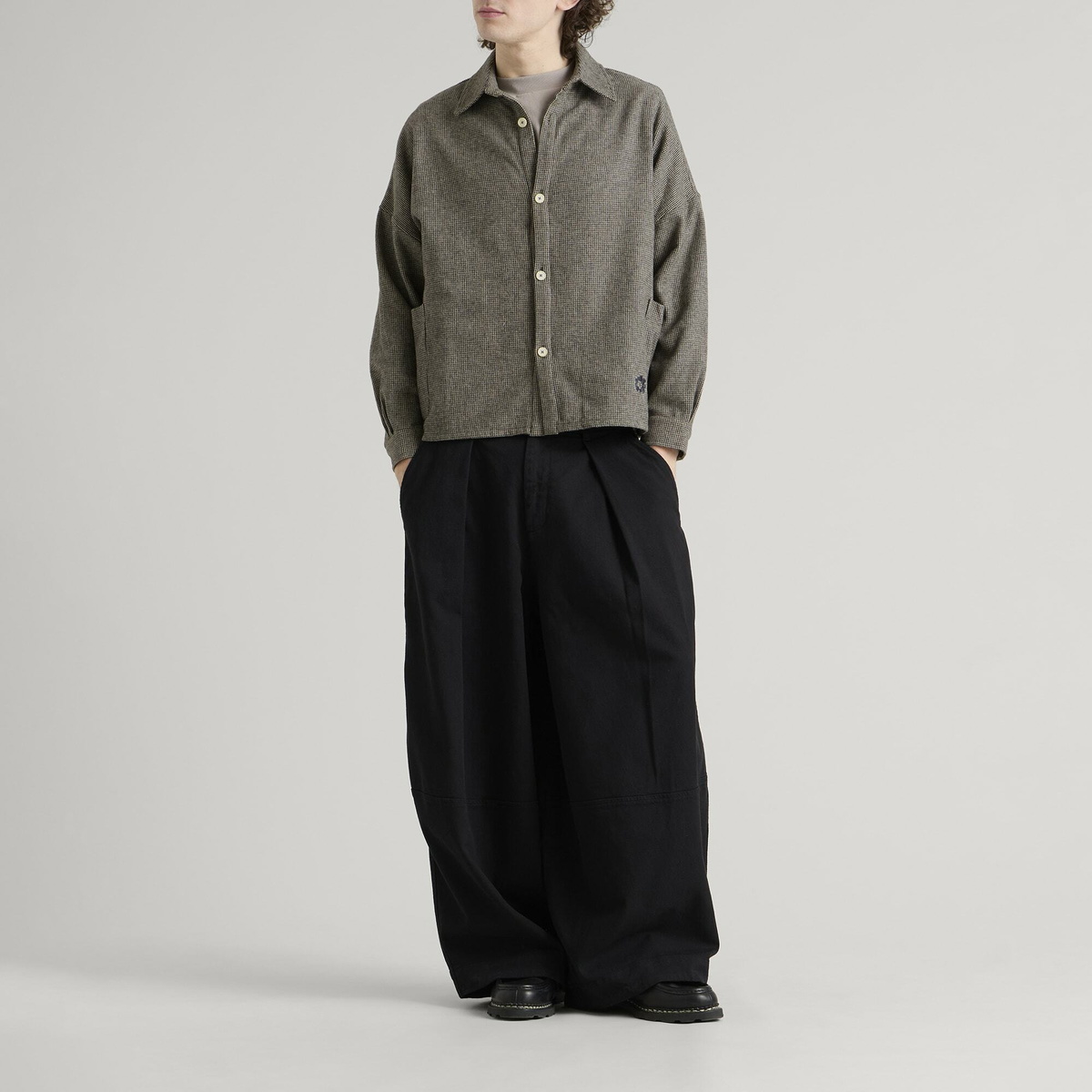 Gander Men's Deans Shirt in Houndstooth
