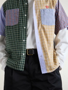 Human Made - Logo-Appliquéd Checked Cotton Shirt - Multi