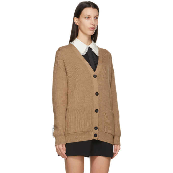 ＜RED VALENTINO＞コットン カーディガン 白 XS RED VALENTINO＞コットン カーディガン 白 XS