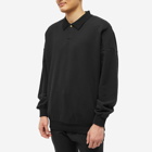 Fear Of God Men's Eternal Fleece Polo Shirt in Black