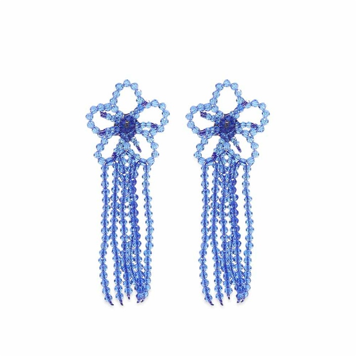 Photo: Shrimps Women's Frans Earrings in Delft Blue