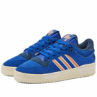 Adidas Rivalry Low 86 Sneakers in Bold Blue/Hazy Copper