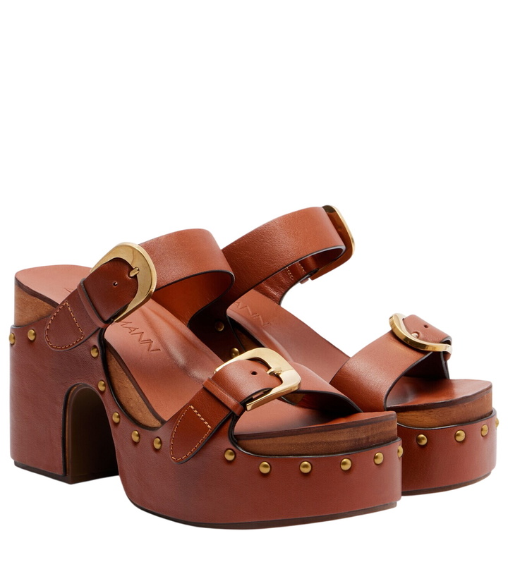 Photo: Zimmermann Alight studded leather platform sandals
