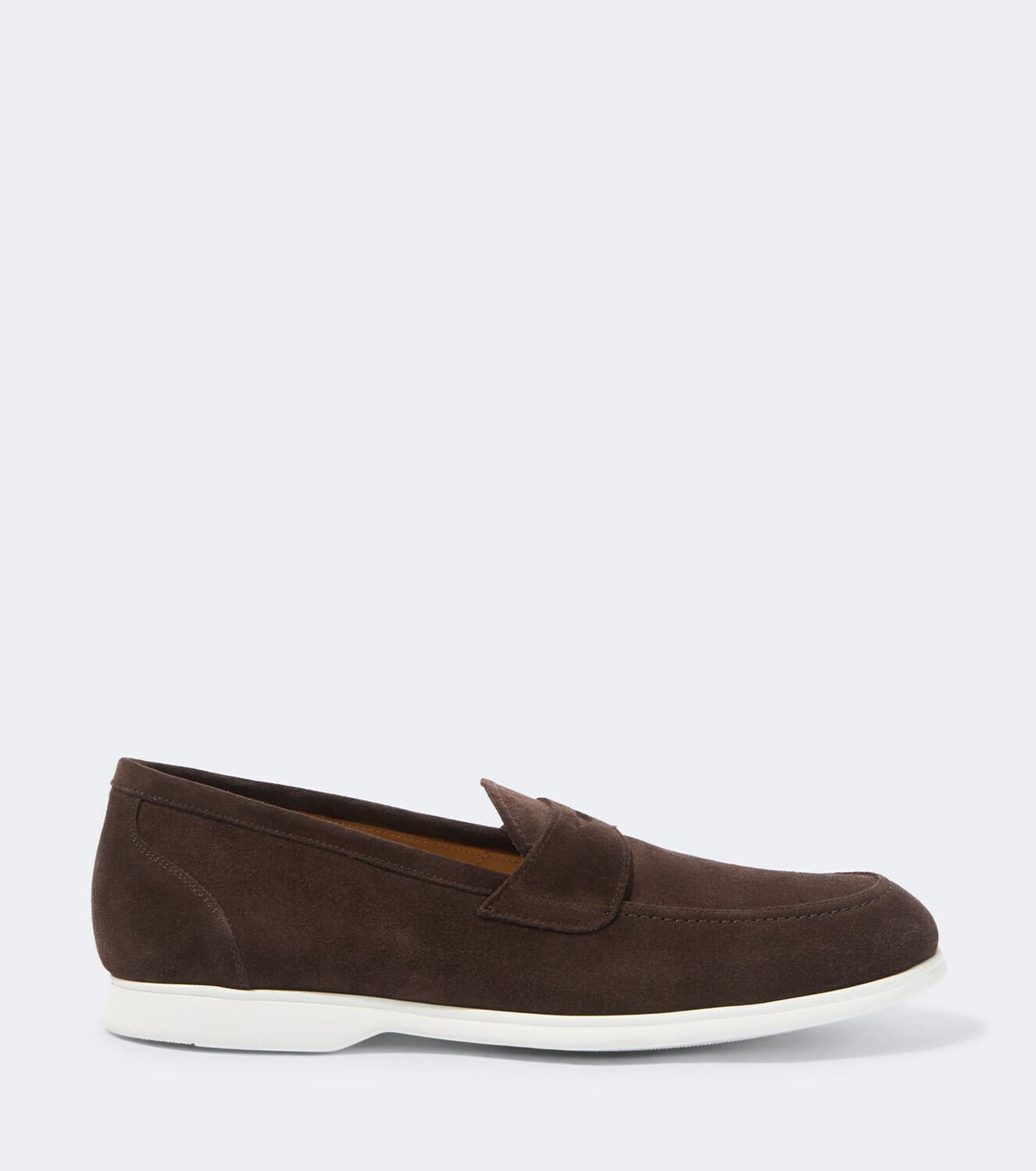 Kiton Suede penny loafers
