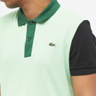 Lacoste Men's Colour Block Polo Shirt in Ash/Panorama/Black