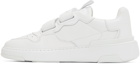 Givenchy White Velcro Wing Sneakers