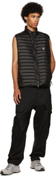 Stone Island Black Quilted Down Vest