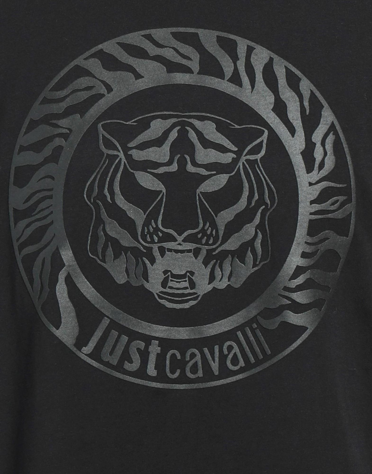 Just Cavalli Mens T-shirt in Black