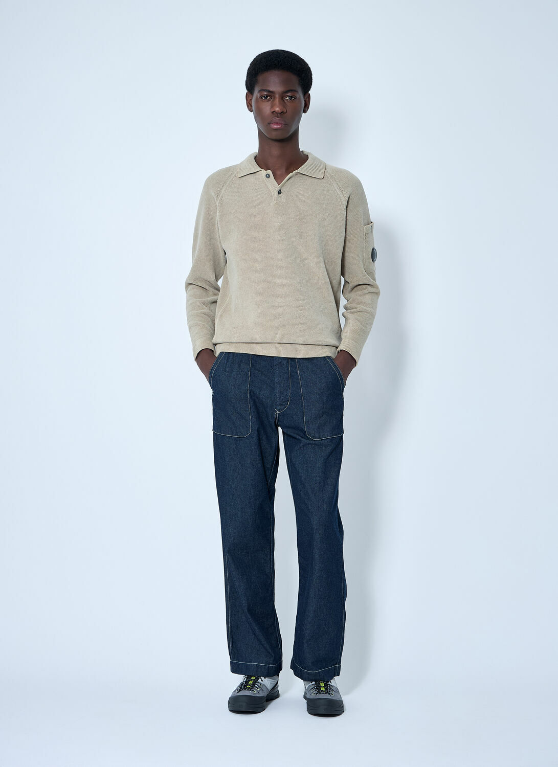 C.P. Company 3/1 Denim Pants